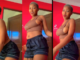 Abuja Olosho give a full cleavage of her boo-bs while dancing to Amapiano song (Video)