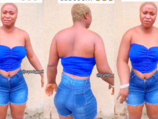 “Are you sure no be you select dwarf kind of yansh from the catalog”- the thing dey pain me every day, E dey remove water, lady cries out over a failed nyash surg£ry (Watch)