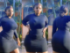 “Congratulations on my new achievement” – Lady happily shows her assets on camera while dancing as she graduates from the University after 10 years (Video)