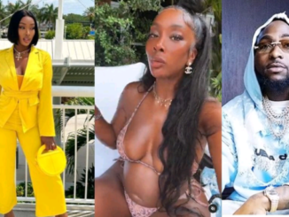 Davido babymama Anita Brown flaunts babybump as she tenders public apology to Nigerians (Video)