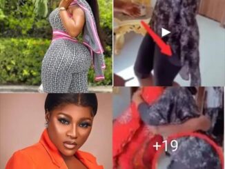 “E Don Cast Las Las” – Reactions As Actress Destiny Etiko Was Caught Wearing Fake Yansh( Video)