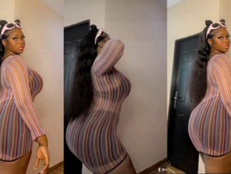 Flexible Nicky shakes nonstop in an intense manner for her well wishers (Video)