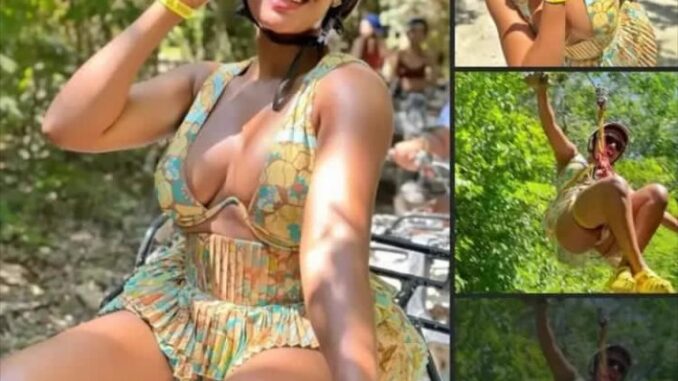 "She's Not Wearing Pant, Omo See Fresh T0t0” – Reactions As Nollywood Actress, Nancy Isime Mistakenly Show Her V@gina While Playing In A Park (Video) ‎ ‎