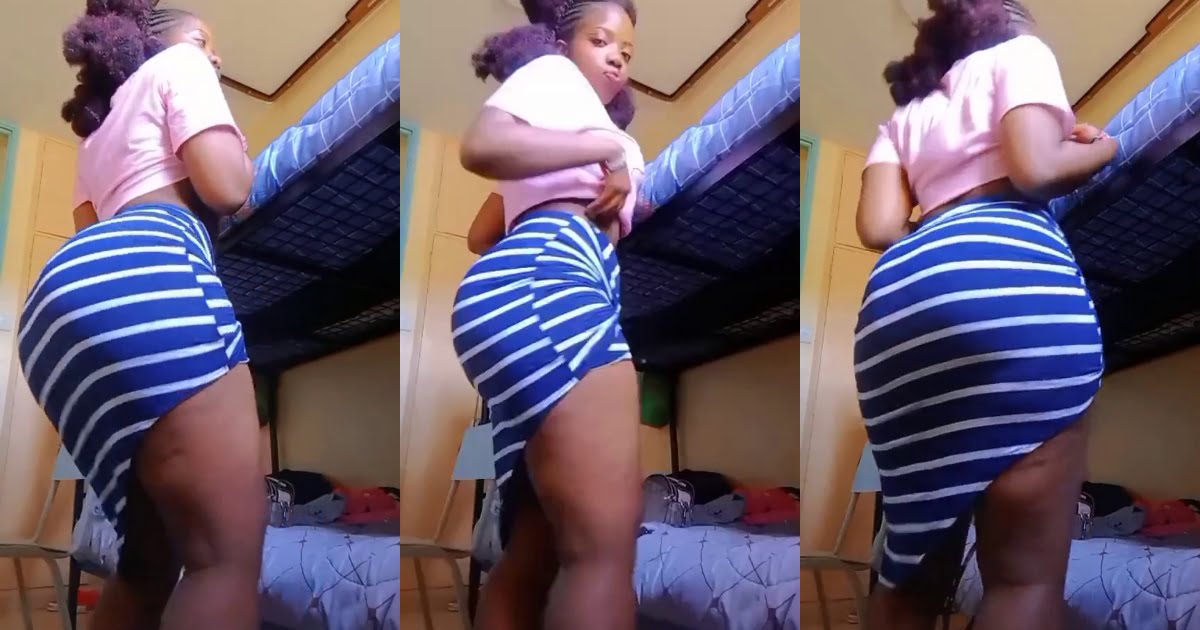 ‘Whine for us’- Netizen encourages university girl after she posted this video (Video)